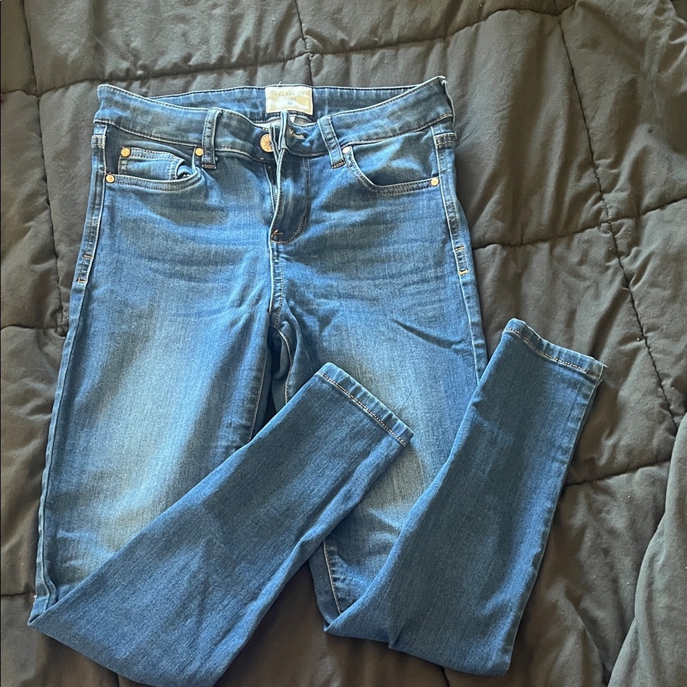 Celebrity Pink Light Blue Skinny Jeans